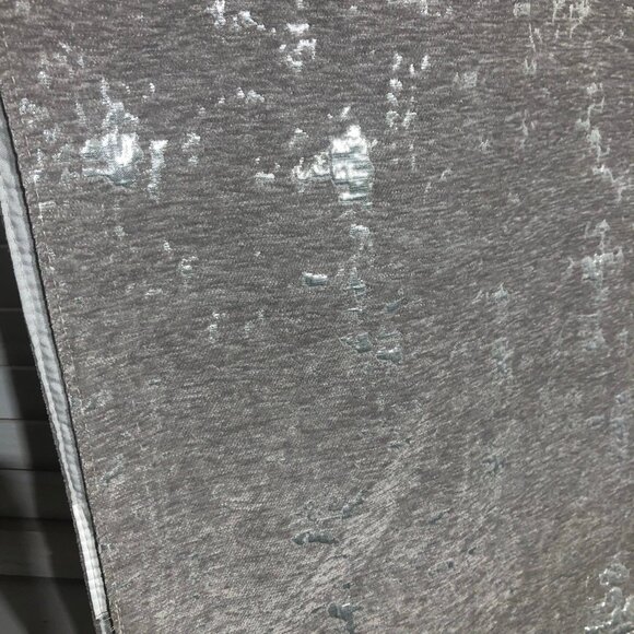 Glitz Shimmering Sequin Table Runner for Home Decor Tassel Accents Silver Gray - Picture 11 of 13